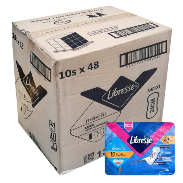 LIBRESSE MAXI TANPA SAYAP 24CM 48*10S