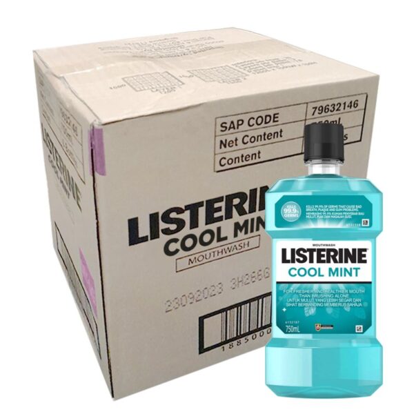 LISTERINE COOLMINT MOUTHWASH 6*750ML