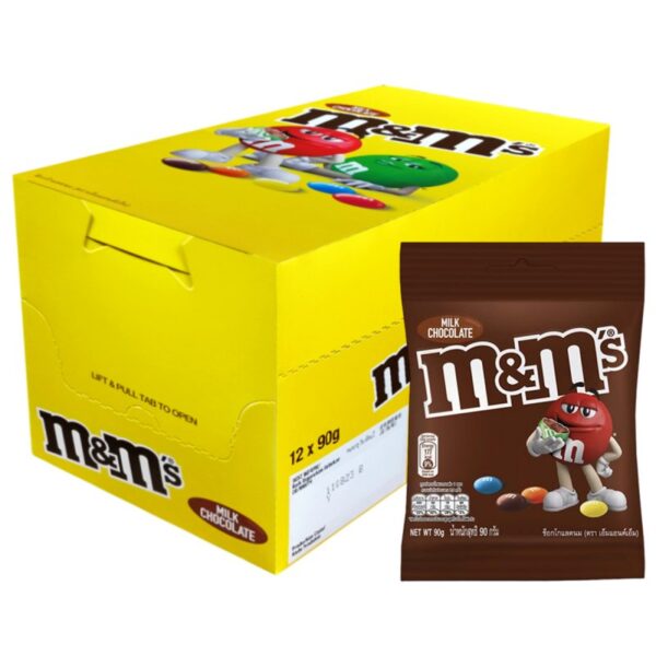 M&MS COKLAT SUSU 12*90G