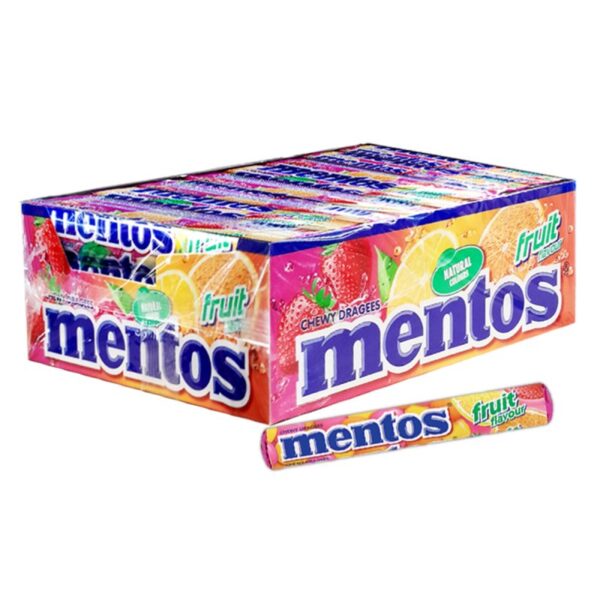 MENTOS BUAH-BUAHAN 24*37G
