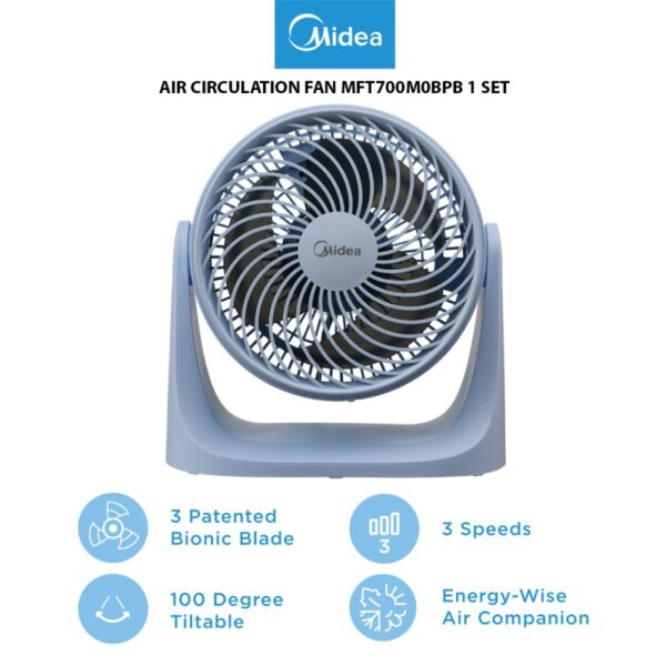 MIDEA AIR CIRCULATION FAN MFT700M0BPB