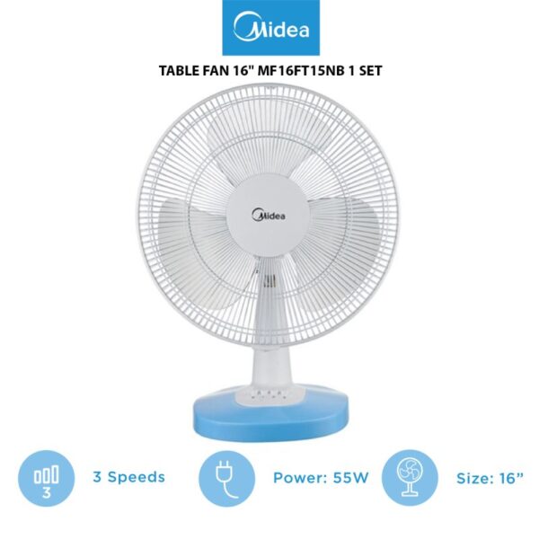 MIDEA TABLE FAN 16 MF16FT15NB 1 SET