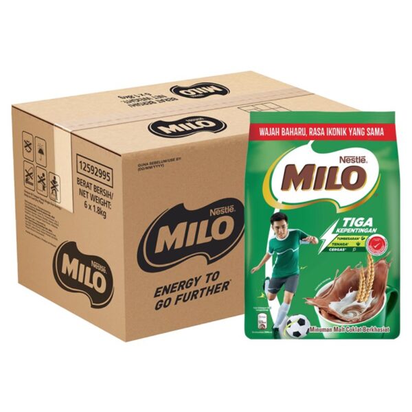 MILO MINUMAN MALT COKLAT 6*1.8KG