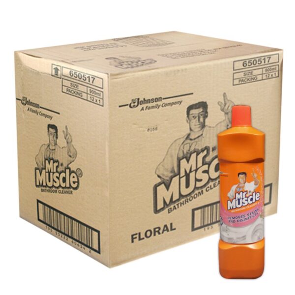 MR MUSCLE PENCUCI TANDAS FLORA 12*900ML
