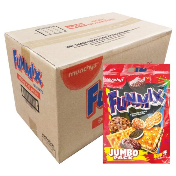 MUNCHYS FUNMIX ANEKA BISKUT 6*900G