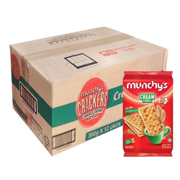 MUNCHYS KRIM KRAKER 12*300G