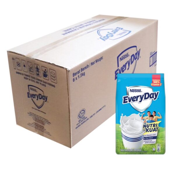 NESTLE EVERYDAY SUSU TEPUNG 6*1.5KG