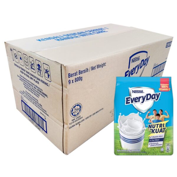NESTLE EVERYDAY SUSU TEPUNG 9*800G