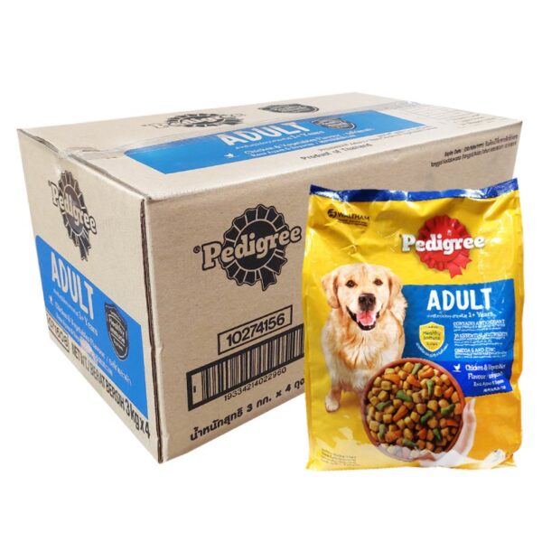 PEDIGREE MAKANAN ANJING AYAM SAYUR 4*3KG