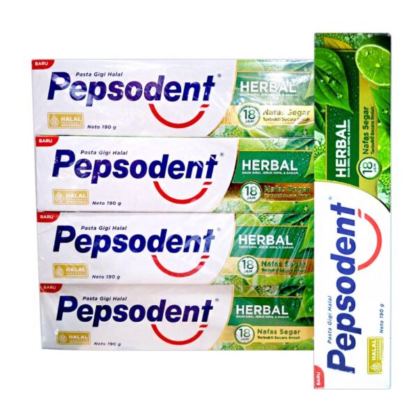 PEPSODENT HERBAL TOOTHPASTE 12*190G