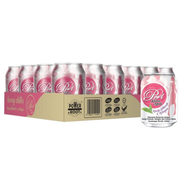 POWER ROOT PEARL KACIP FATIMAH 24*250ML