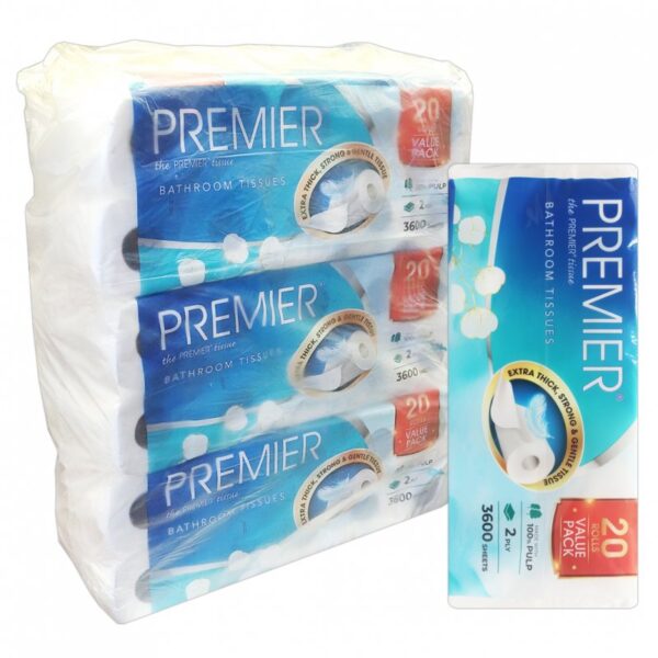 PREMIER TISU TNDS PEK NILAI 3*20 GULUNG
