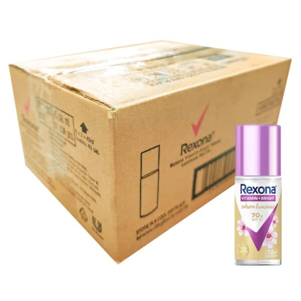 REXONA SAKURA LUMINOUS ROLL ON 8*3*45ML