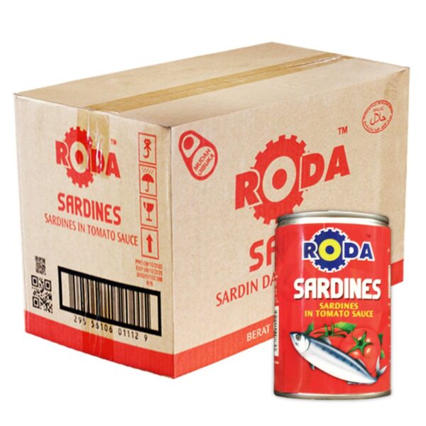 RODA SARDIN DALAM SOS TOMATO 24*400G