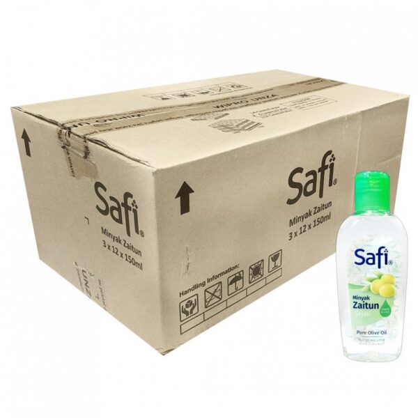 SAFI MINYAK ZAITUN SEJATI 12*150ML