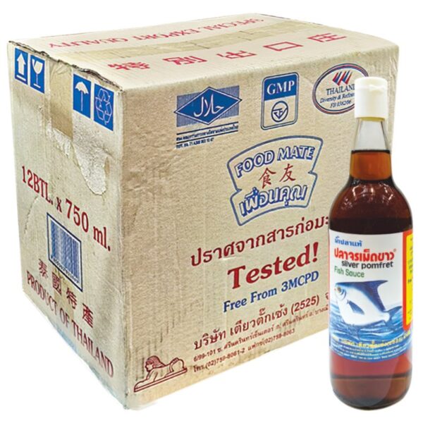 SILVER POMFRET SOS IKAN 12*750ML