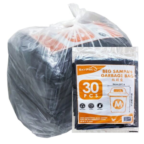 SKYPAC BEG SAMPAH (M) 20*30PCS
