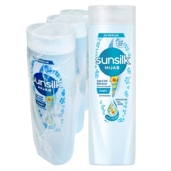 SUNSILK HIJAB ANTI KELEMUMUR 3*300ML