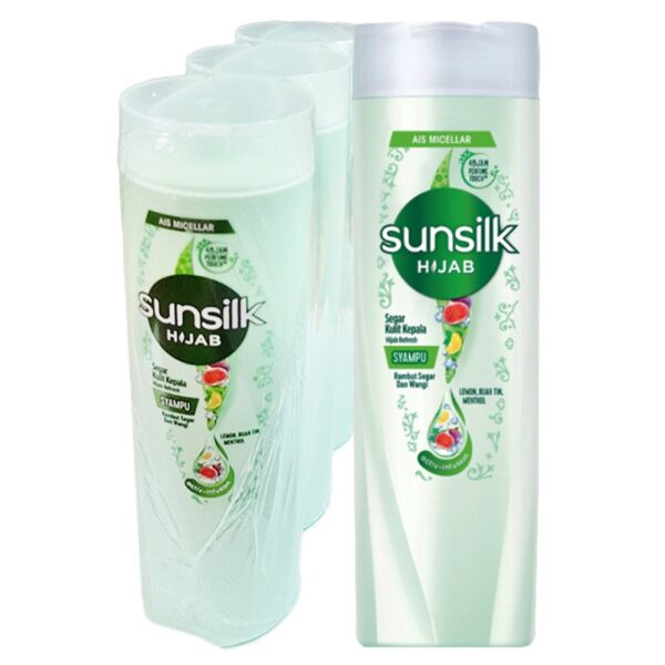 SUNSILK HIJAB SGAR KULIT KEPALA 3*300ML