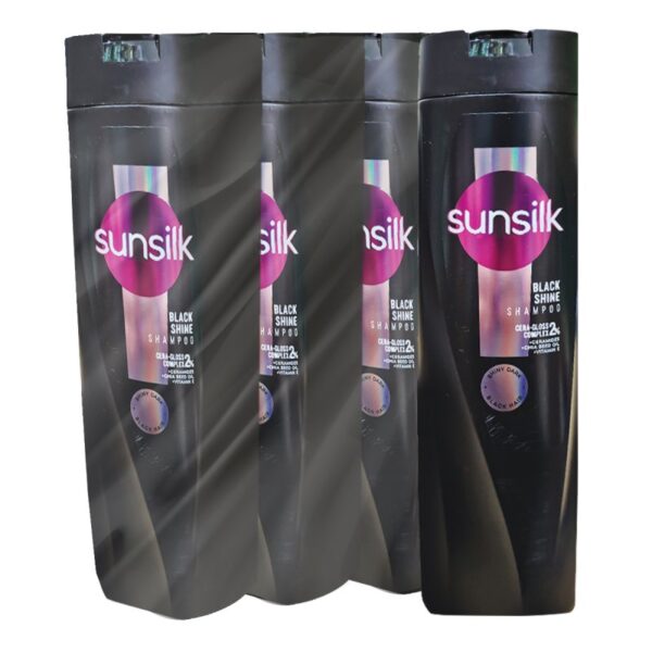 SUNSILK SYAMPU HITAM BERKILAT 3*300ML