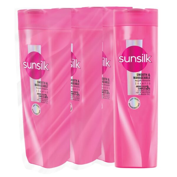 SUNSILK SYAMPU LICIN TERURUS 3*300ML