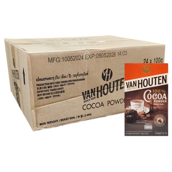 VAN HOUTEN SERBUK KOKO 24*100G