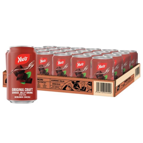 YEOS CINCAU TIN 24*300ML